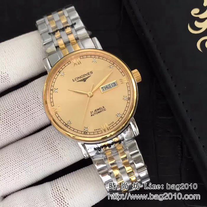 LONGINES浪琴 獨家品質 西鐵城8215男士腕表 WSS2461